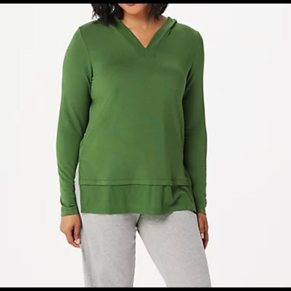 Cuddl Duds ultra soft hooded tunic - Picture 1 of 4